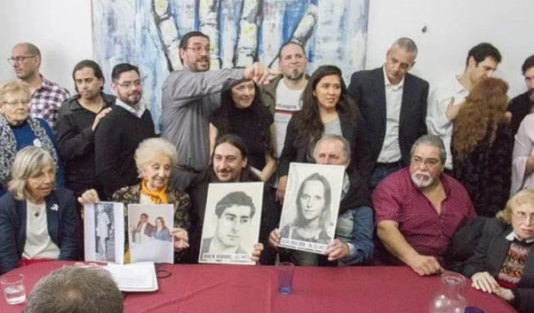 Restitución de otro nieto en Argentina.