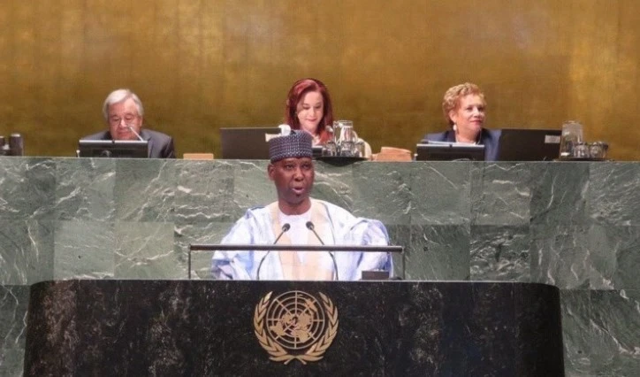 Recién electo  presidente de la AGNU llama a trabajar por un mundo seguro y de paz,