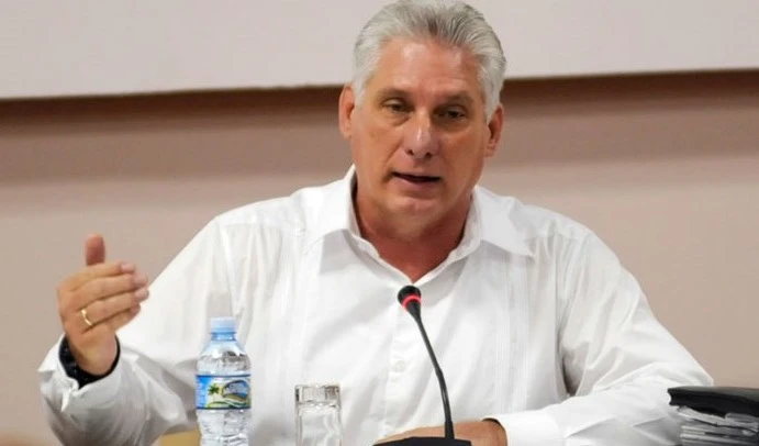 Presidente de Cuba, Miguel Díaz-Canel.