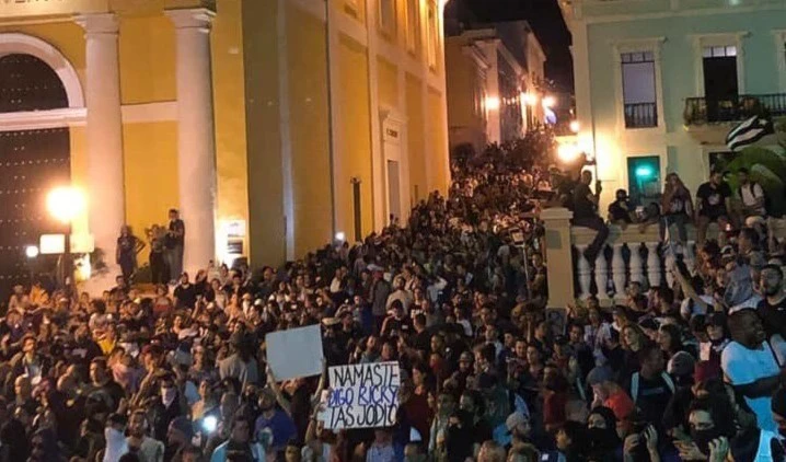 Protestas en Puerto Rico