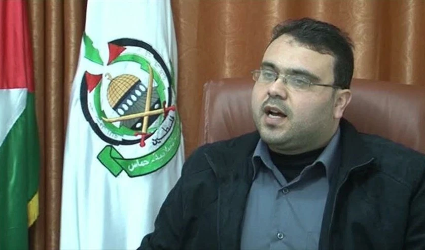El portavoz de Hamas, Hazem Qasem.