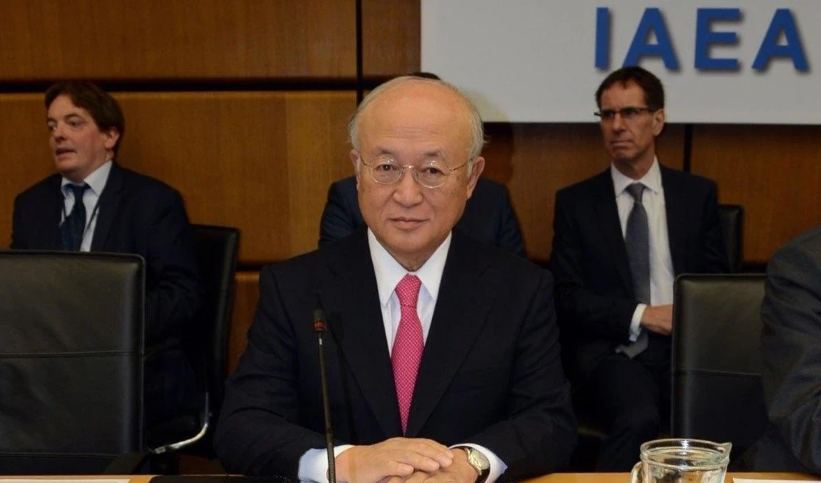 Yukiya Amano, Director General del OIEA .