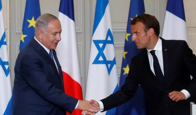 Netanyahu a Macron: "Este es el momento equivocado para las negociaciones con Irán"