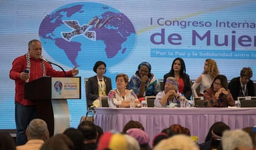 Congreso Internacional de Mujeres en Caracas.
