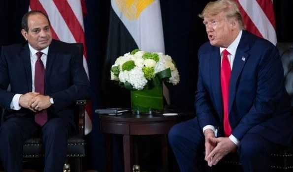 Trump describe a Al-Sisi como un "verdadero líder".