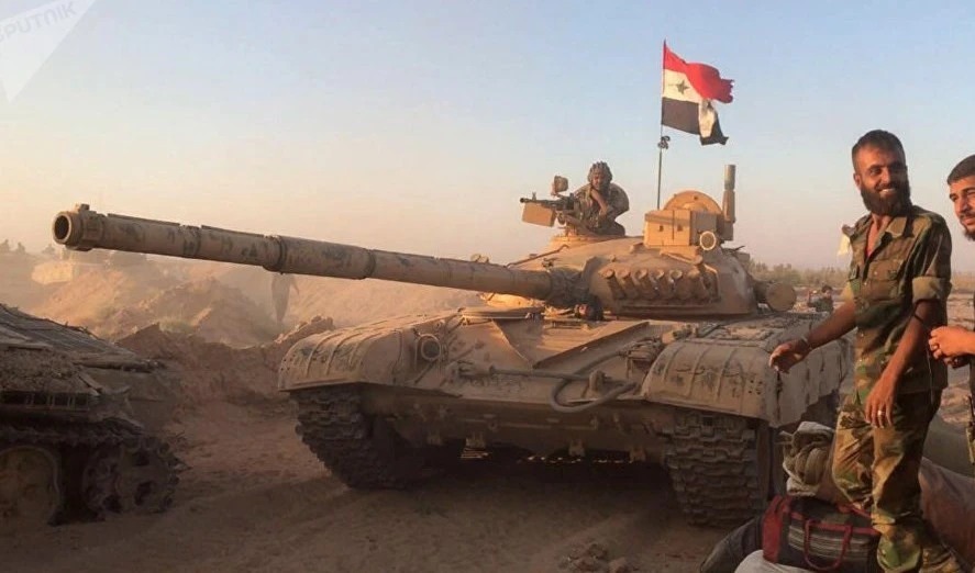 Ejército sirio ataca a facciones terroristas en el oeste de Alepo. Ejército sirio ataca a facciones terroristas en el oeste de Alepo.