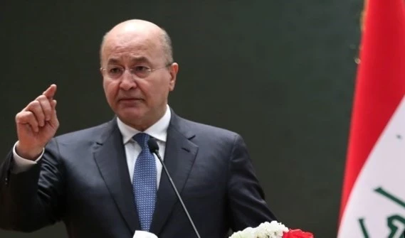 Barham Saleh, presidente de Iraq.