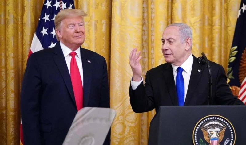 Trump y Netanyahu transforman la Casa Blanca en una base de apoyo electoral.