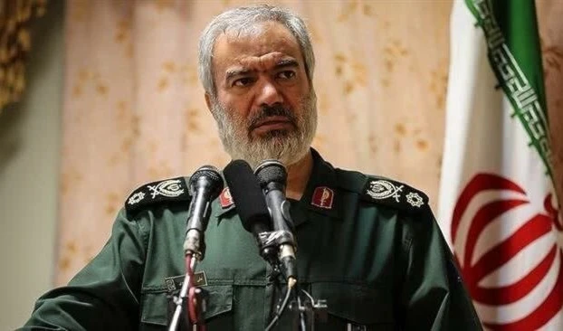 El subcomandante de la Guardia Revolucionaria iraní, Ali Fadawi.