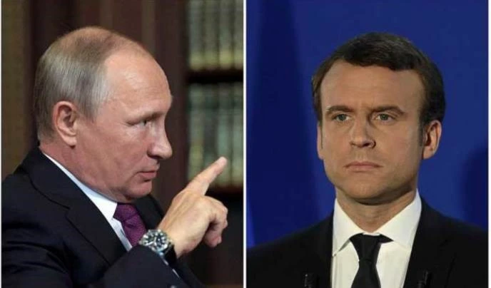 Putin a Macron: Cualquier interferencia de Francia en Bielorrusia es inaceptable.