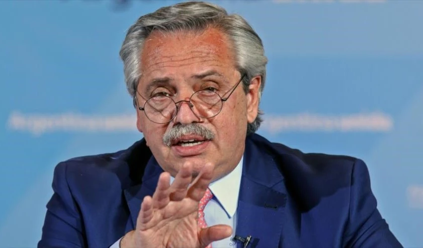 El presidente argentino, Alberto Fernández. El presidente argentino, Alberto Fernández.