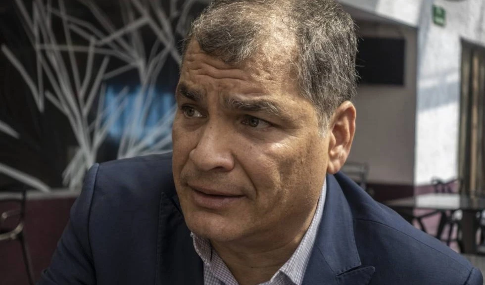 Rafael Correa, expresidente de Ecuador.