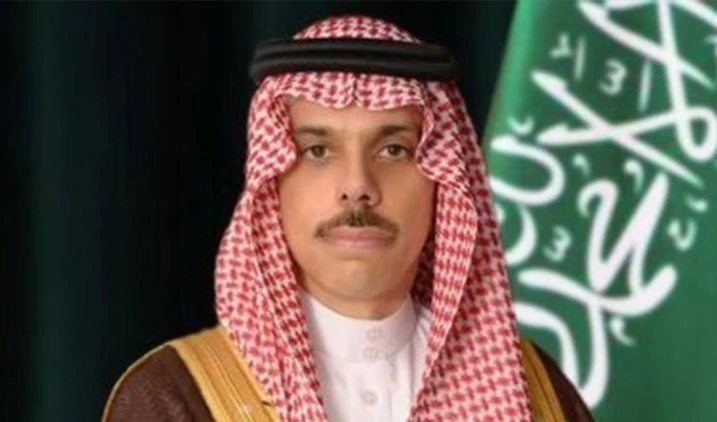El ministro de Relaciones Exteriores de Arabia Saudita, Faisal bin Farhan.
