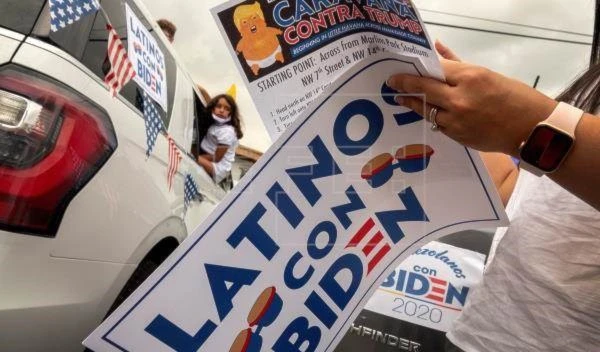 Estudios: Latinos en EE.UU. confían cada vez más en el demócrata Biden. Estudios: Latinos en EE.UU. confían cada vez más en el demócrata Biden.