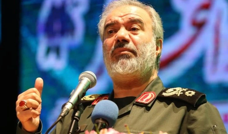 El subcomandante del Cuerpo de Guardianes de la Revolución Islámica (CGRI) de Irán, general de brigada Ali Fadavi.