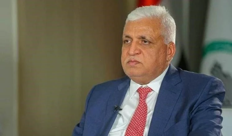 Faleh al-Fayyad, máximo jefe de la Autoridad de la Movilización Popular iraquí. Faleh al-Fayyad, máximo jefe de la Autoridad de la Movilización Popular iraquí.