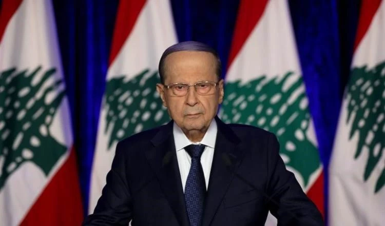 Michel Aoun, presidente de El Líbano. Michel Aoun, presidente de El Líbano.