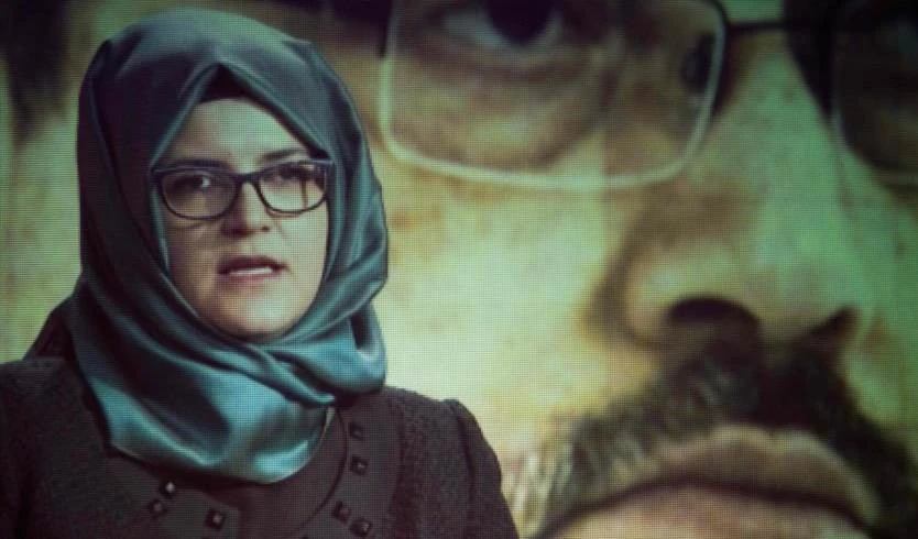 Hatice Cengiz, la prometida turca del periodista saudita Jamal Khashoggi. Hatice Cengiz, la prometida turca del periodista saudita Jamal Khashoggi.