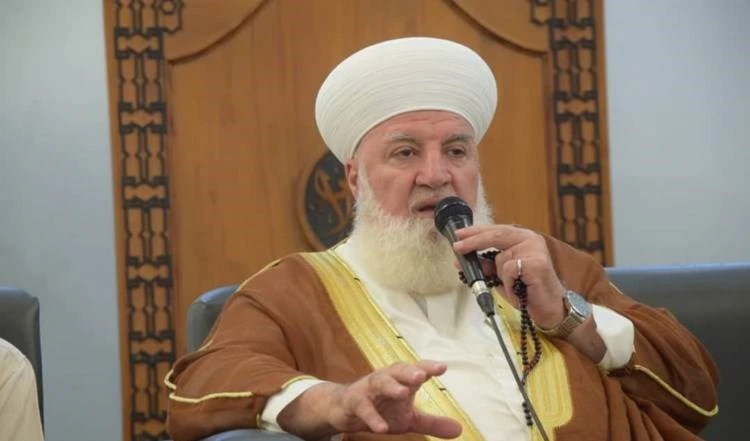 Mufti de Damasco y su campo, Cheikh Adnan Afiouni.