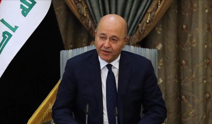 El presidente de Iraq, Barham Salih.