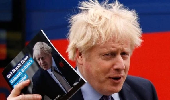 Boris Johnson, primer ministro británico.