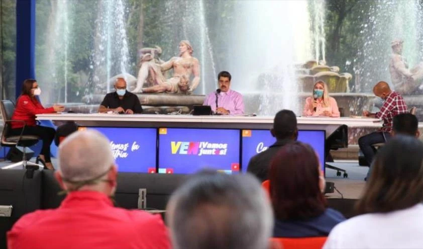 Maduro preside reunión del Gran Polo Patriótico. Maduro preside reunión del Gran Polo Patriótico.