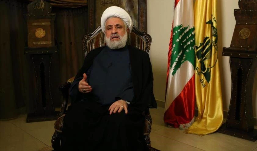 Naim Qasem, vicesecretario general de Hizbullah.