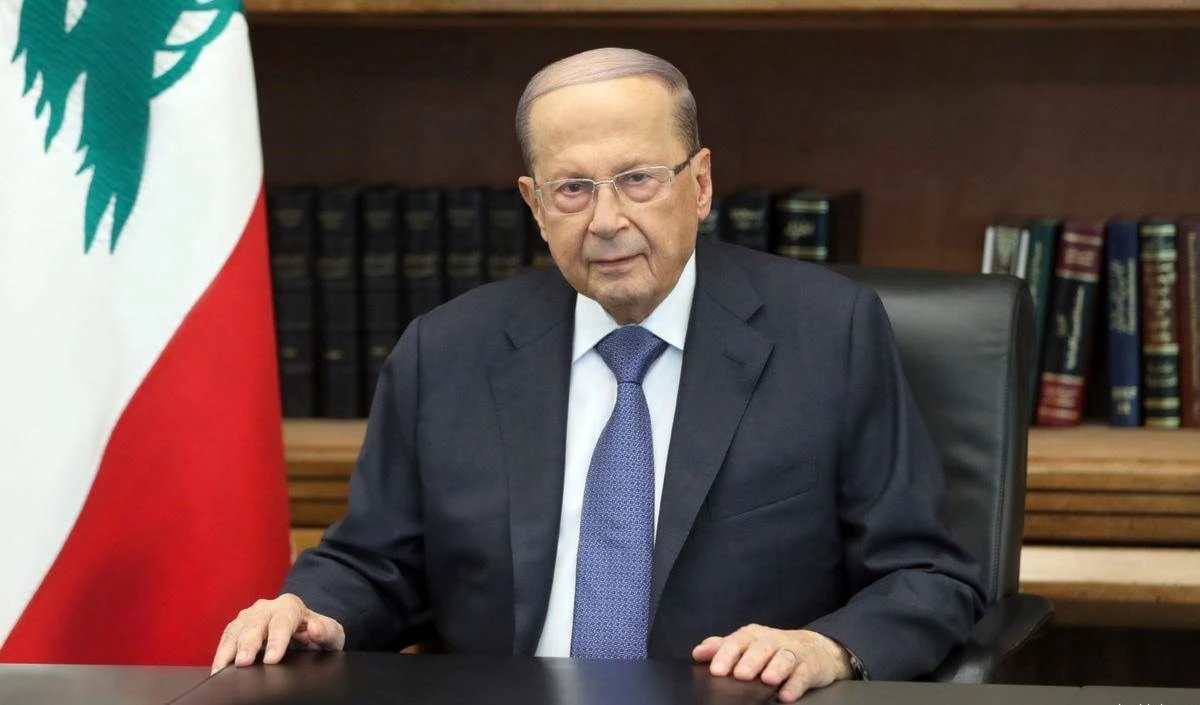 Michel Aoun, presidente de El Líbano. Michel Aoun, presidente de El Líbano.