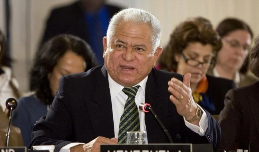 El representante permanente de Venezuela ante la Organización de Naciones Unidas (ONU), Jorge Valero.