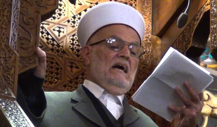 Cheikh Ikrimah Sabri, predicador de la mezquita de Al-Aqsa.