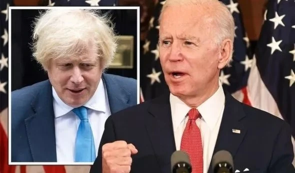 Presión sobre Boris Johnson si gana Joe Biden.