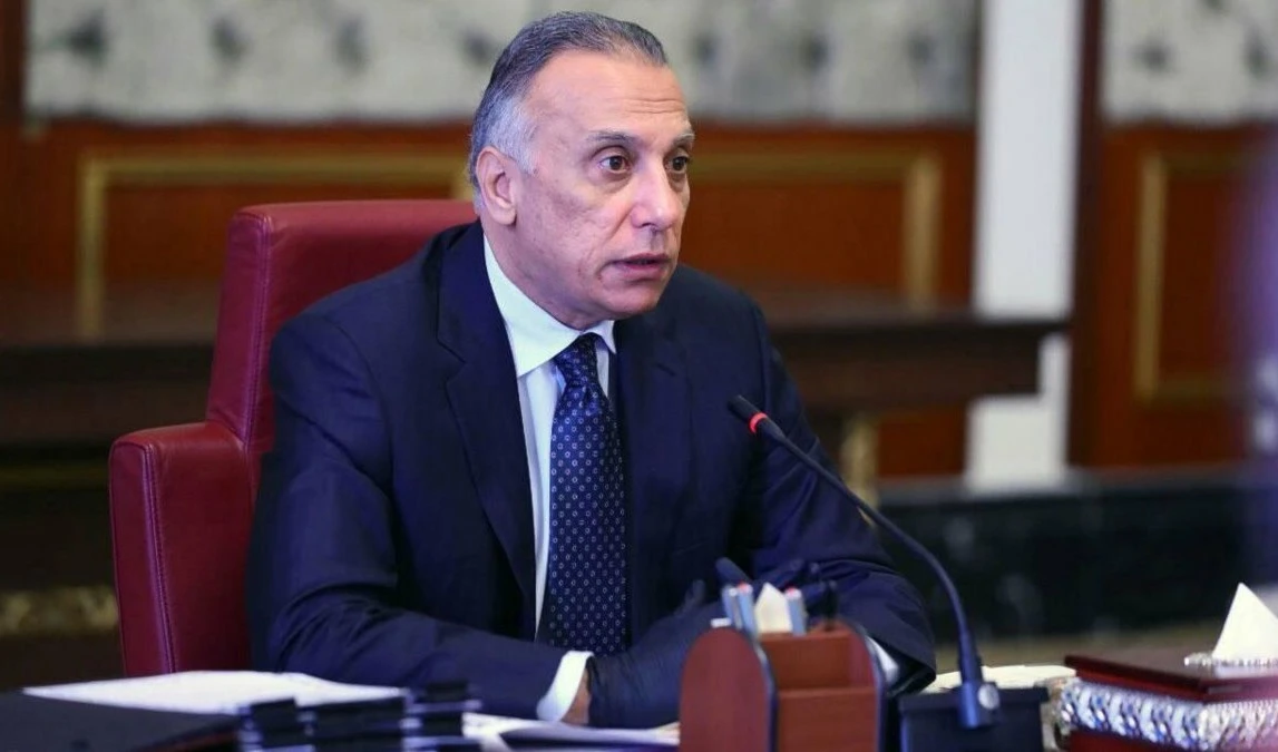 El primer ministro de Iraq, Mustafá al-Kazemi.