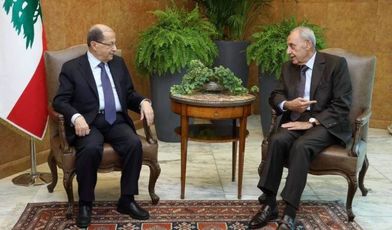 Aoun y Berri acuerdan reiniciar proceso para designar a primer ministro libanés.