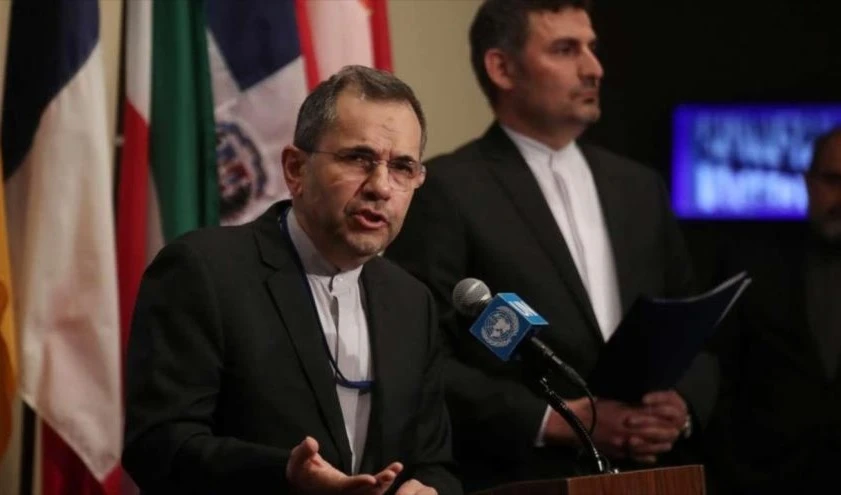 El representante permanente iraní ante la ONU, Mayid Tajt Ravanchi