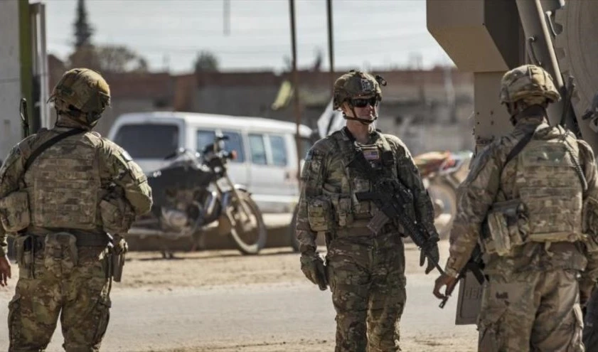 Miembros de la coalición estadounidense en Siria.