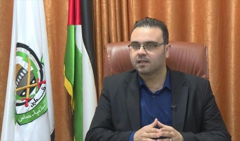 Hazem Qassem, vocero de Hamas. Hazem Qassem, vocero de Hamas.