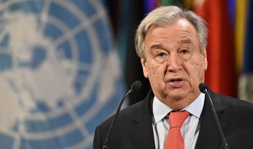 António Guterres, secretario general de la ONU.