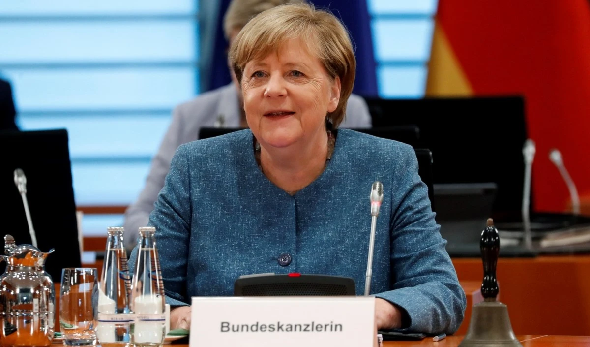 La Canciller alemana Angela Merkel.