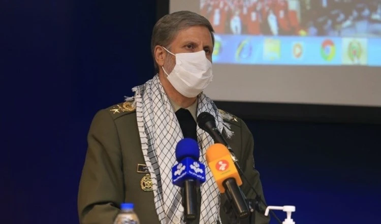 El ministro de Defensa iraní, el general de brigada Amir Hatami.