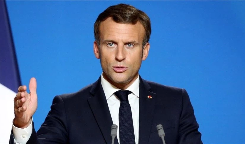 Emmanuel Macron, mandatario francés.