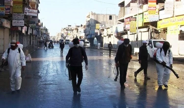 Administración Autónoma kurda cierra cuatro ciudades debido a la Covid-19.