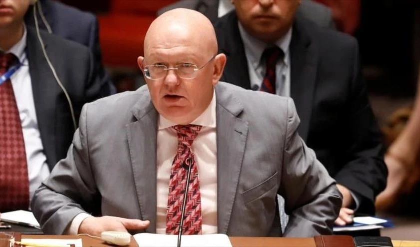 Vasili Nebenzia, representante permanente de Rusia ante la Organización de las Naciones Unidas (ONU).