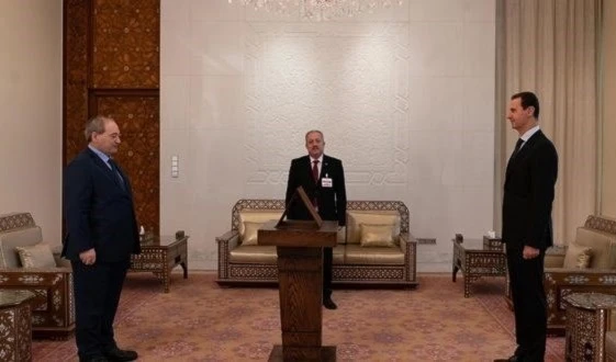 Mekdad presta  juramento como nuevo canciller de Siria.