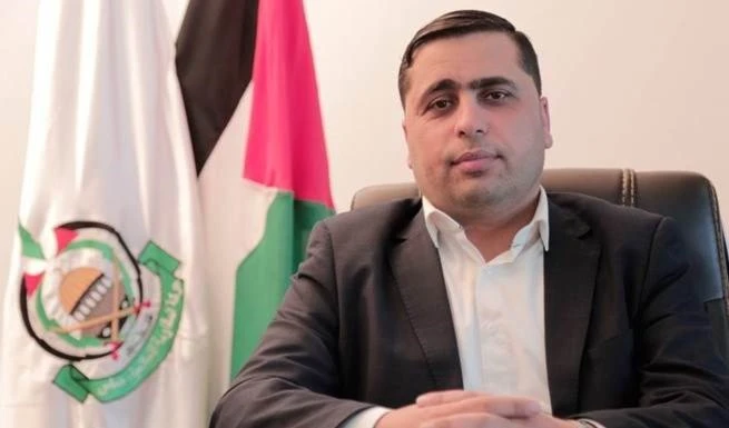 El portavoz de Hamas, Abd al-Latif al-Qanoo.