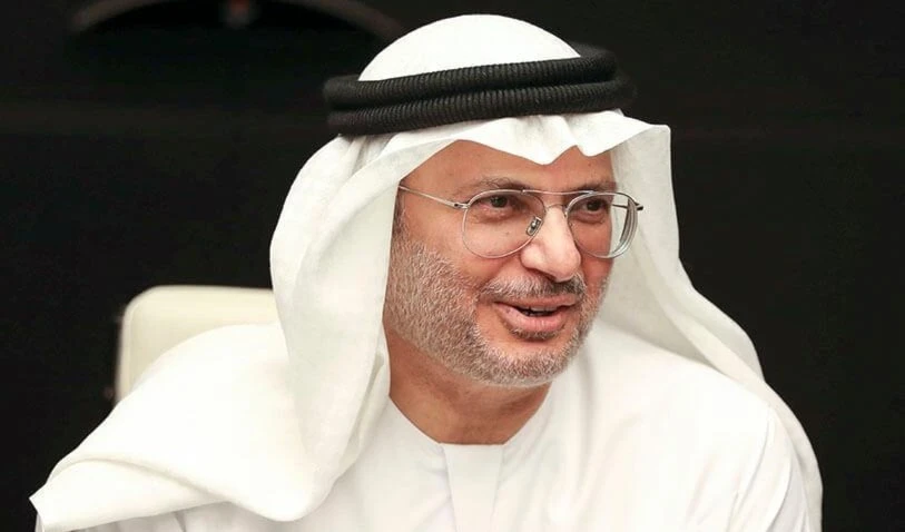 El ministro de Estado de Asuntos Exteriores de los Emiratos Árabes Unidos, Anwar Gargash.