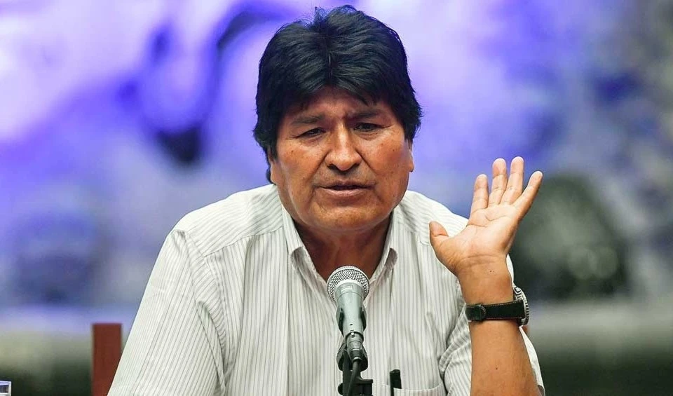Evo Morales, expresidente de Bolivia.