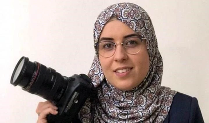 La periodista palestina Boushra Al Tawil.