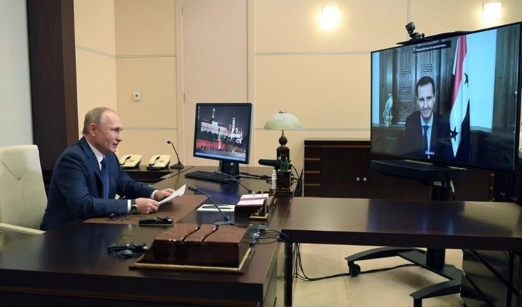 Putin y Al Assad discuten superación de obstáculos ante el retorno de los refugiados a Siria. Putin y Al Assad discuten superación de obstáculos ante el retorno de los refugiados a Siria.