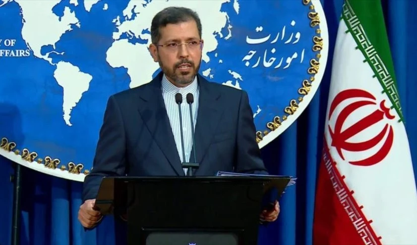 Saeed Khatibzadeh, vocero de la Cancillería iraní.