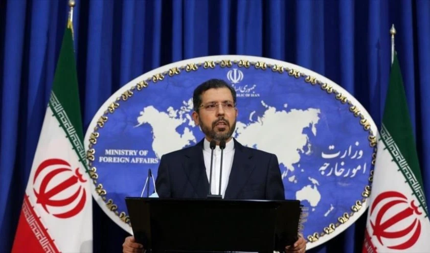 Saeed Khatibzadeh, vocero de la Cancillería iraní.